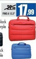 Wellcome Indigo Computer Bag Torino offerta