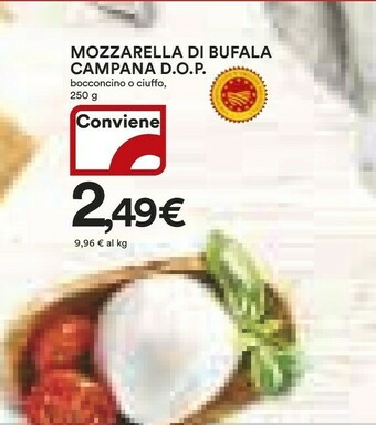 Coop Mozzarella di bufala offerta
