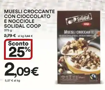 Coop Muesli offerta