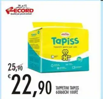 TAPPETINI TAPISS 60X60CM 100PZ