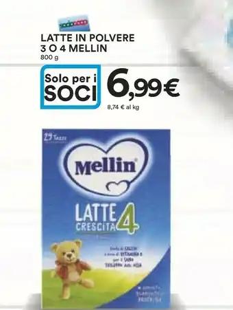 Coop Mellin Latte offerta