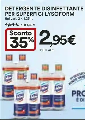 Coop Lysoform Disinfettante offerta