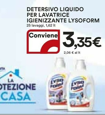 Coop Lysoform Detersivo lavatrice offerta