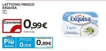 Coop Exquisa Formaggio spalmabile offerta