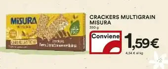 Coop Misura Crackers offerta