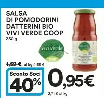 Coop Vivi verde coop Salsa offerta