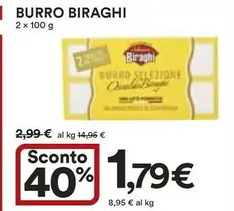 Coop Biraghi Burro offerta