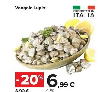 Vongole Lupini