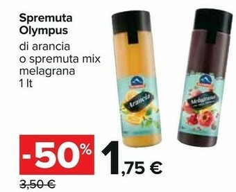 Carrefour Olympus Spremuta offerta
