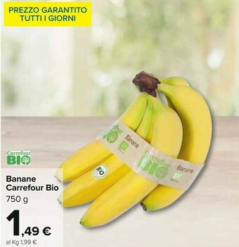 Carrefour Carrefour - Banane Cavendish Biologiche offerta