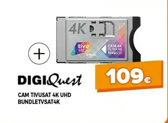 Expert Digiquest Cam Tivusat 4K UHD BUNDLETVSAT4K offerta