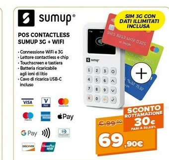 Sumup Pos Contactless 3G + Wifi