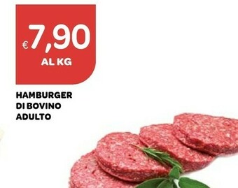 Ekom Hamburger Di Bovino Adulto offerta