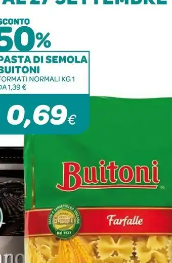 Ekom Buitoni Farfalle 1000 G offerta