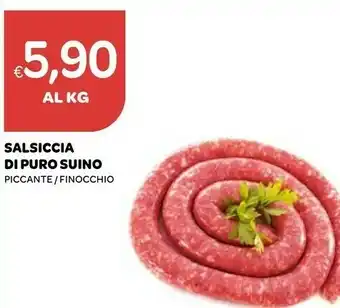Ekom Salsiccia Di Puro Suino Piccante offerta