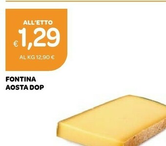 Ekom Fontina Aosta Dop offerta