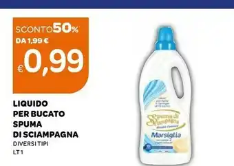 Ekom Spuma di Sciampagna Detersivo lavatrice offerta