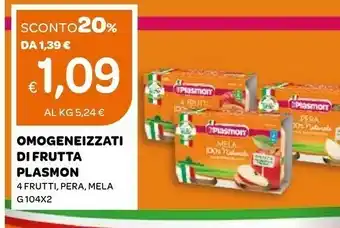 Ekom Plasmon Omogeneizzati offerta