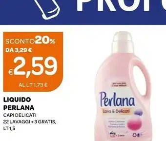 Ekom Perlana Detersivo lavatrice offerta