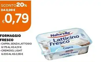 Ekom Naturella Formaggio spalmabile offerta