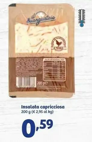 In'S Mercato Il Buongustaio Insalata Capricciosa 200 G offerta