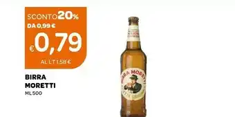 Ekom Moretti Birra offerta