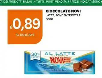 Ekom Novi Cioccolato offerta