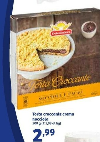 In'S Mercato Dolciando Torta Croccante Crema Nocciola offerta