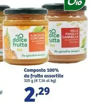 In'S Mercato Dolce Frutta - Mela Pinoli E Cannella 350 G(ml) offerta