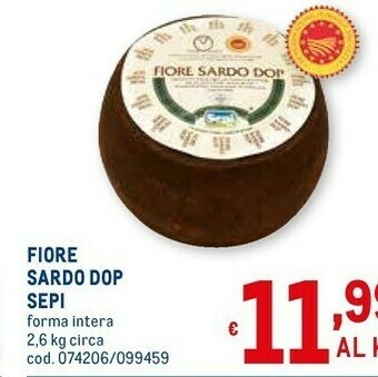 Metro Sepi Fiore Sardo DOP offerta