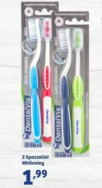 Dental Vis 2 Spazzolini Whitening