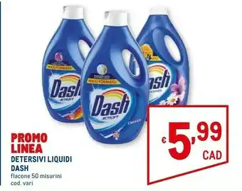 Metro Dash Linea Detersivi Liquidi offerta