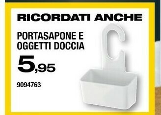 Self Box doccia offerta