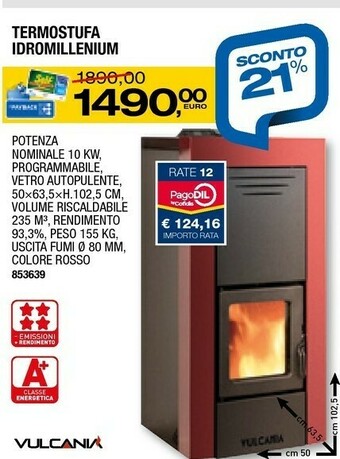 Self Stufe a pellet offerta