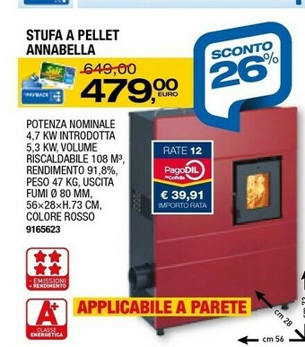 Stufe a pellet