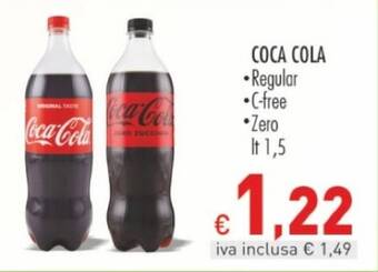 Cash & Carry Grossy COCA COLA lt 1,5 offerta