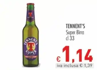 TENNENT'S Super Birra cl 33
