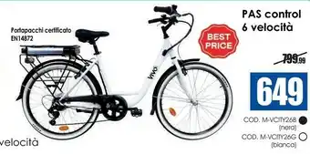 Pas Control 6 Velocita