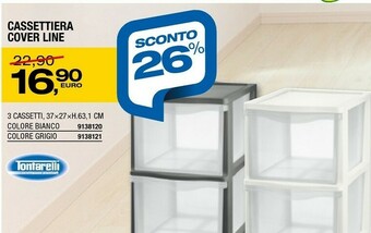 Self Tontarelli Cassettiere offerta