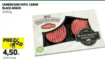 Ambrosini L'americano Carne Black Angus 200 G