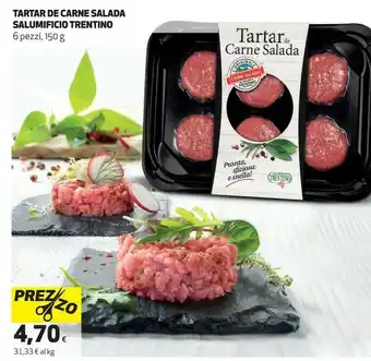 Salumificio trentino Tartar De Carne Salada 150 G