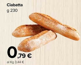 Carrefour Market Ciabatta offerta