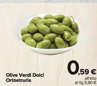 Carrefour Market Olive Verdi Dolci Ortoetruria offerta