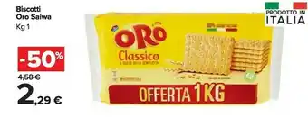 Carrefour Market Saiwa Oro Classico Maxi Offerta 1000 G(ml) offerta