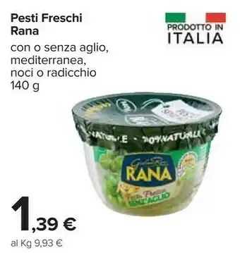 Carrefour Rana Pesto offerta