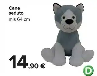 Carrefour Cane Seduto offerta
