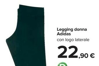 Carrefour Adidas Legging Donna offerta