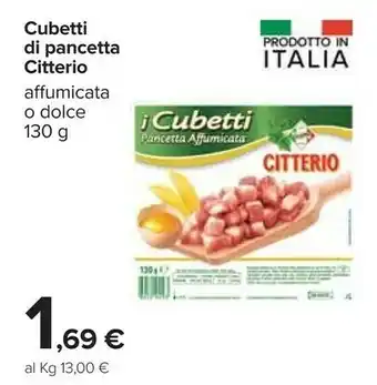 Carrefour Citterio Pancetta offerta