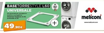 Expert Meliconi Basetorrestyle L60 Universale offerta