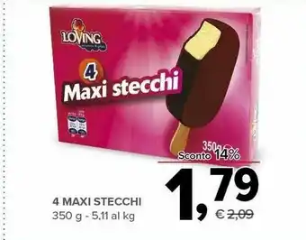 Todis Loving 4 Maxi Stecchi offerta